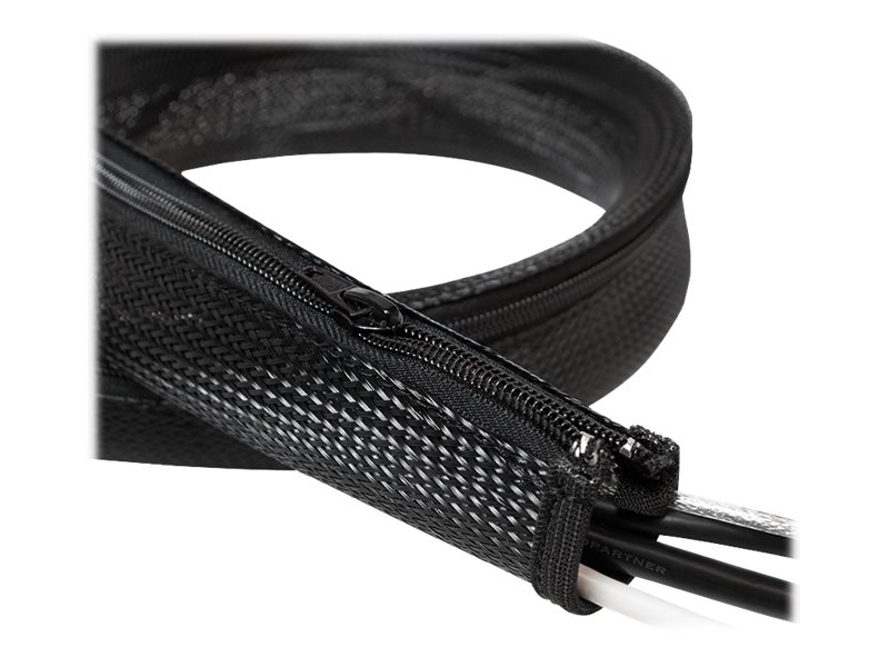 Kabelmanagement LogiLink Kabel strumpf 1,0m 20-30mm Reißvers.