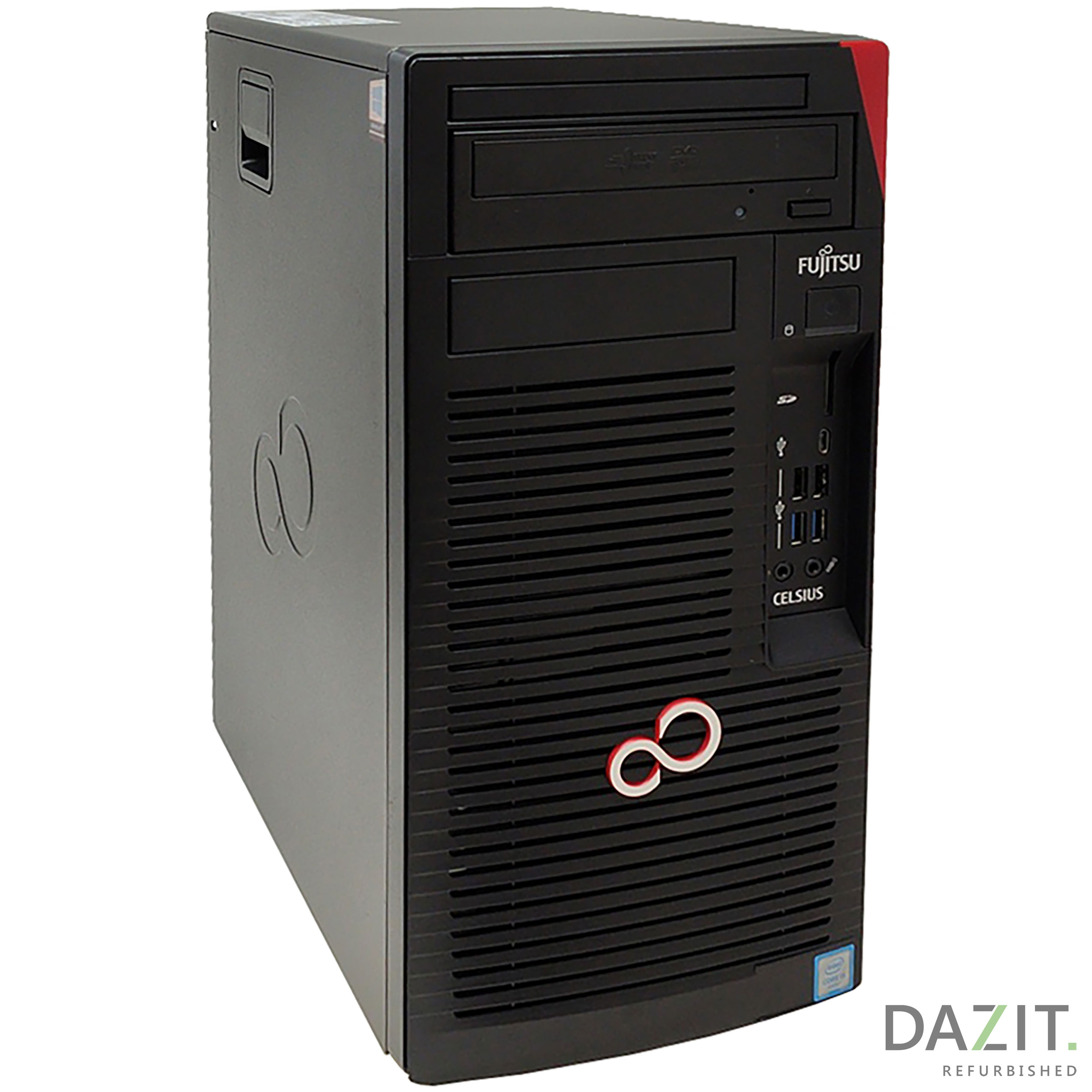 PC-System Fujitsu CELSIUS W570 Core i5-6600 32GB 256GB refur.