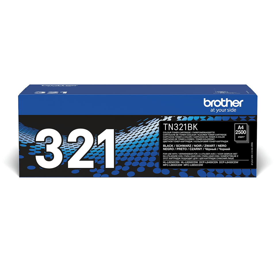 Toner Brother TN-321BK schwarz (2.500 Seiten n.ISO/IEC 19752)