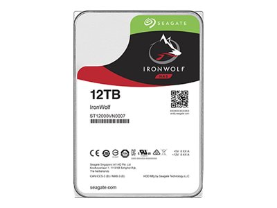 Festplatte Seagate IronWolf 3,5-Zoll SATA 12TB Festplatte Seagate IronWolf 3,5-Zoll SATA 12TB