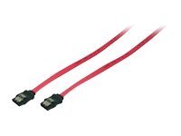 Serial-ATA-Kabel LogiLink SATA/SATA 0,3m mit Raste
