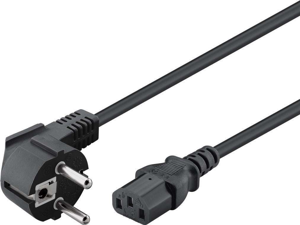 Netzkabel Goobay Schutzko/ Kaltgeräte 2m IEC C13