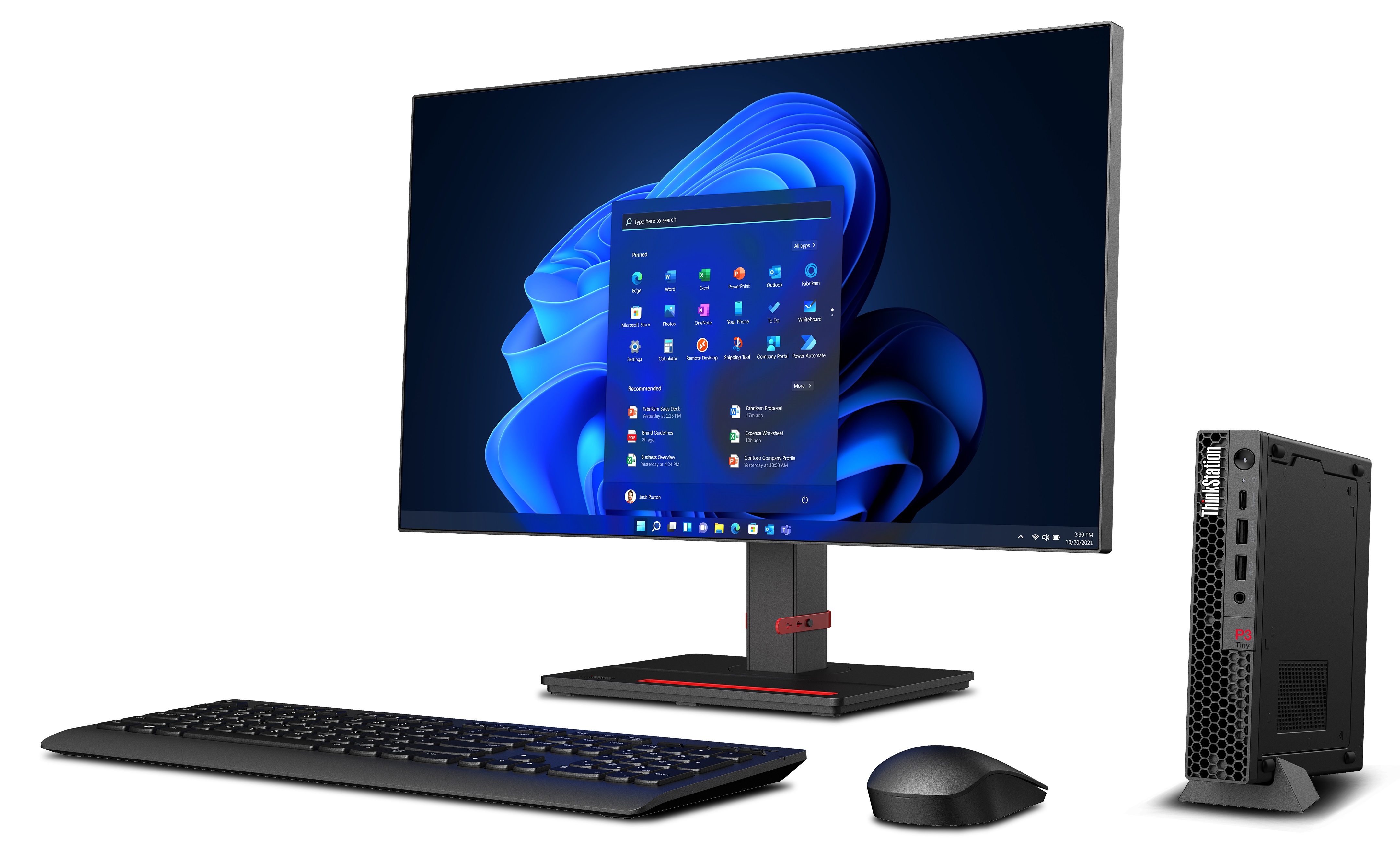 PC-System Lenovo ThinkStation P3 Tiny Core i5-14600 2,70GHz