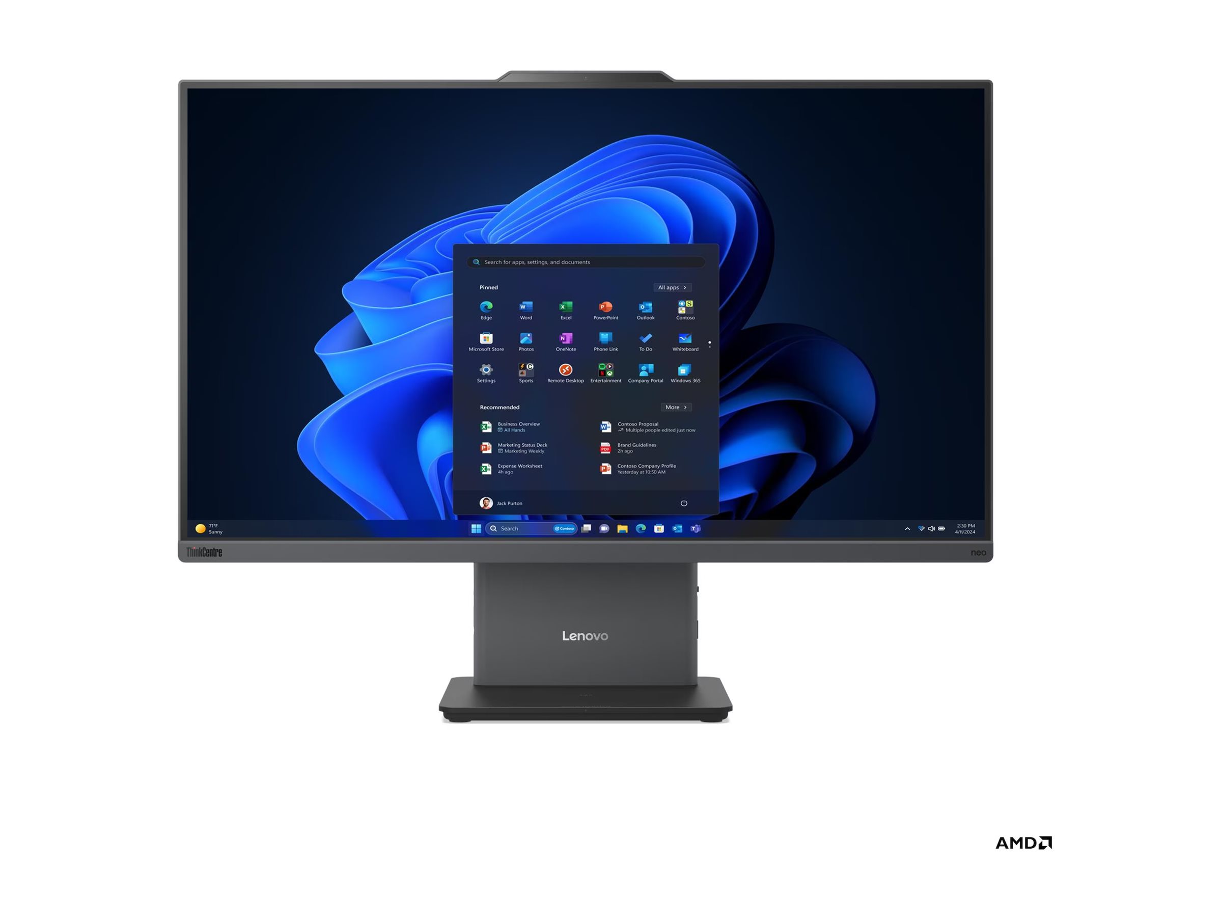 All-In-One-PC Lenovo neo 55a G6 Ryzen AI 7 350