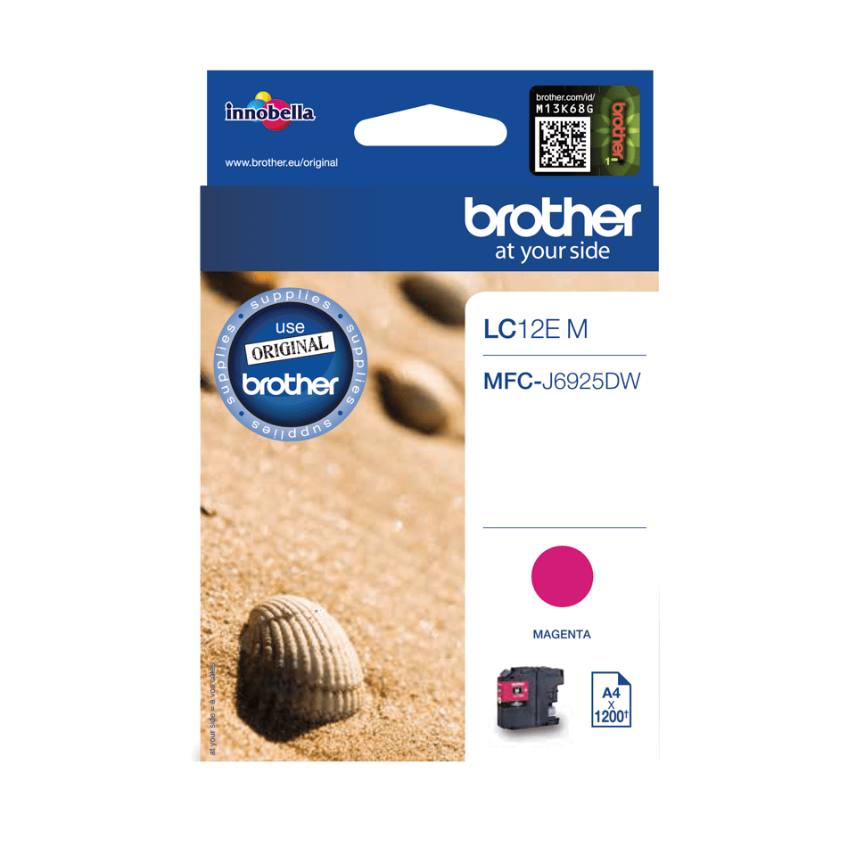 Tinte Brother LC-12EM magenta