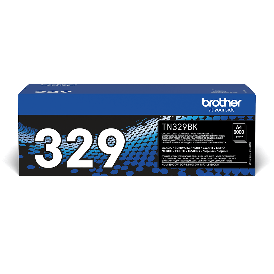 Toner Brother TN-329BK schwarz (6.000 Seiten n.ISO/IEC 19798)