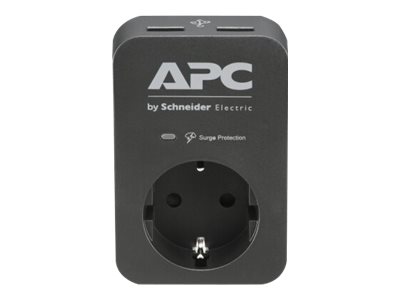 Überspannungsschutz APC Essential Surgearrest schwarz Überspannungsschutz APC Essential Surgearrest schwarz