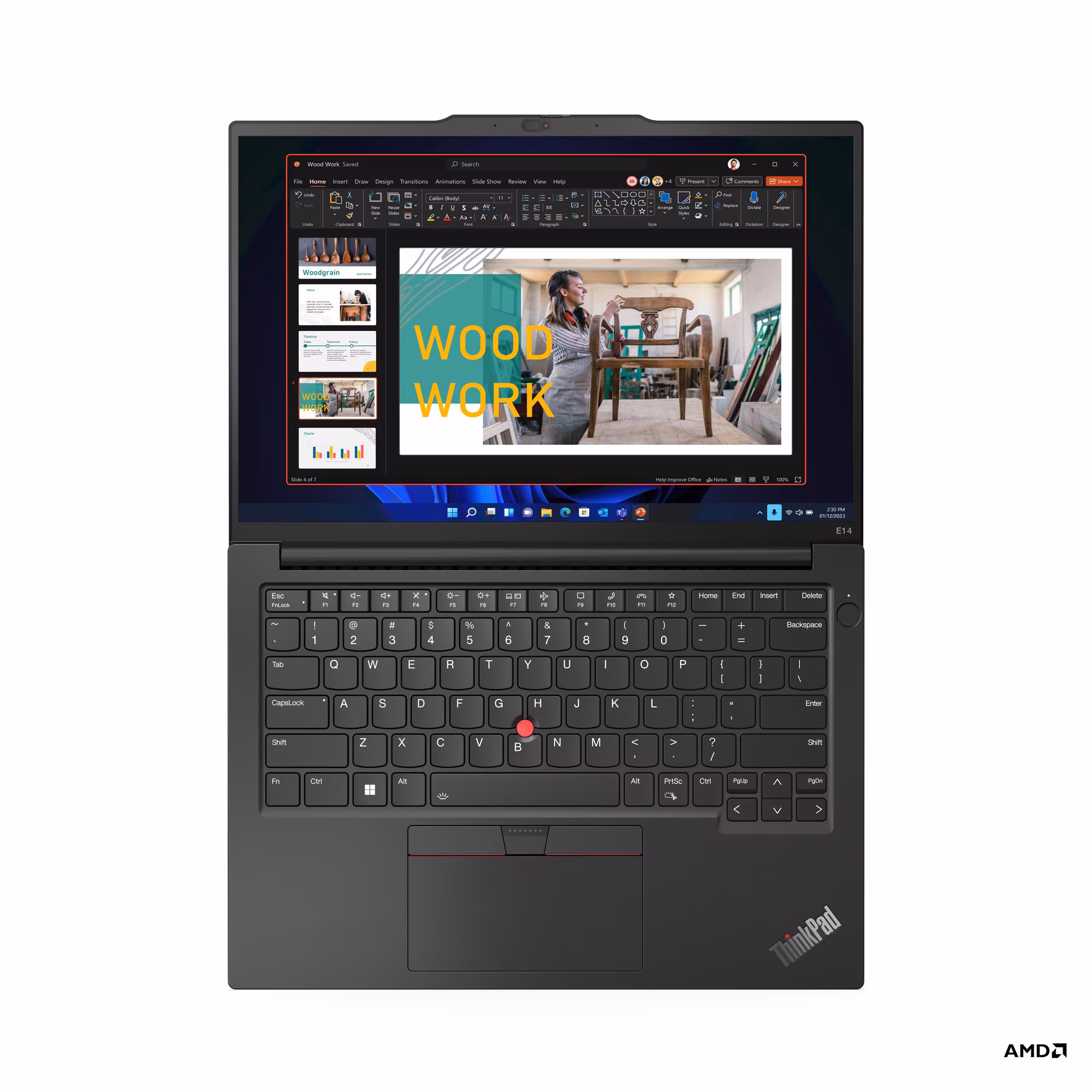 Notebook Lenovo ThinkPad E14 G5 AMD Ryzen 5 7530U 2,00GHz