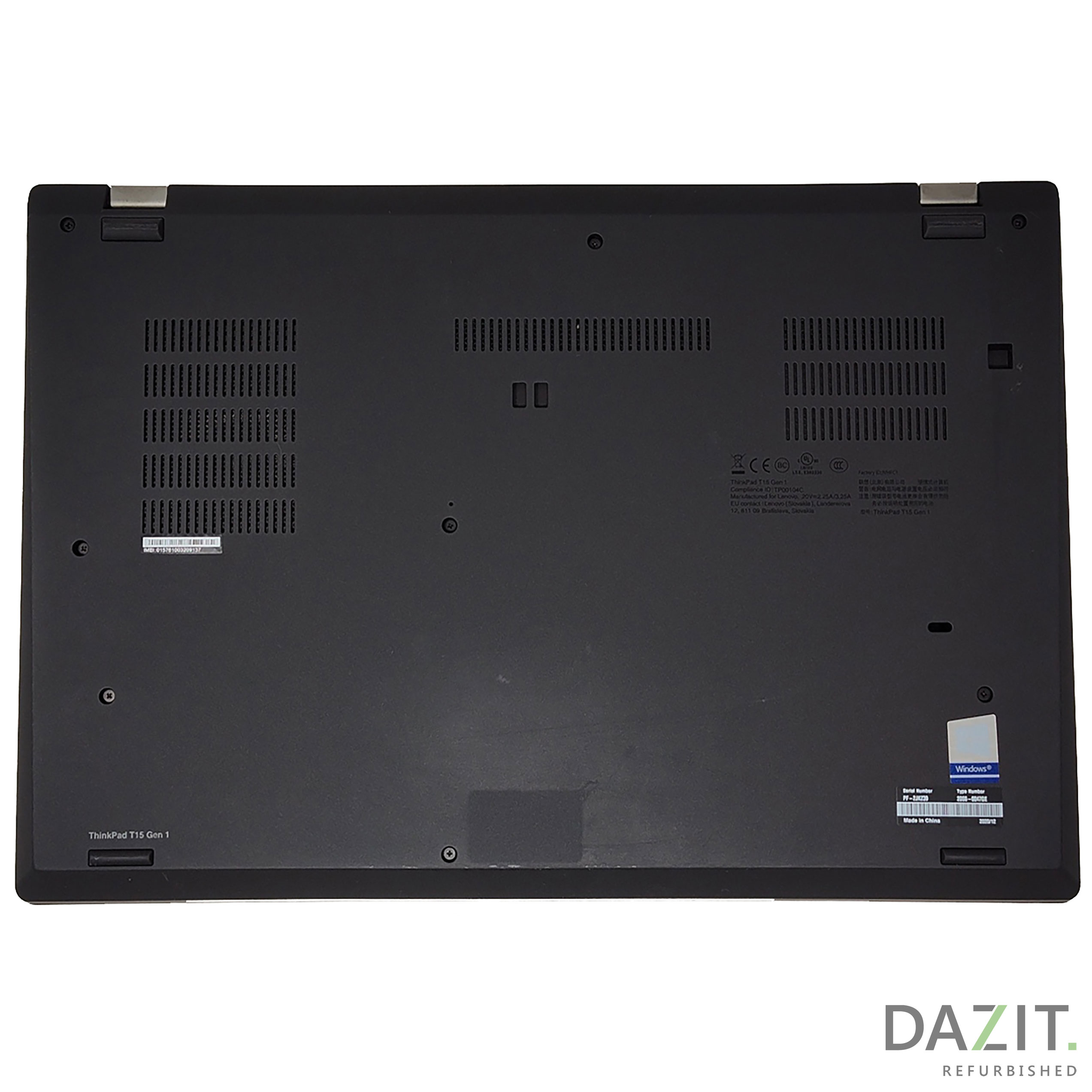 Notebook Lenovo ThinkPad T15 Corei5-10210U 1,60GHz refurb.A