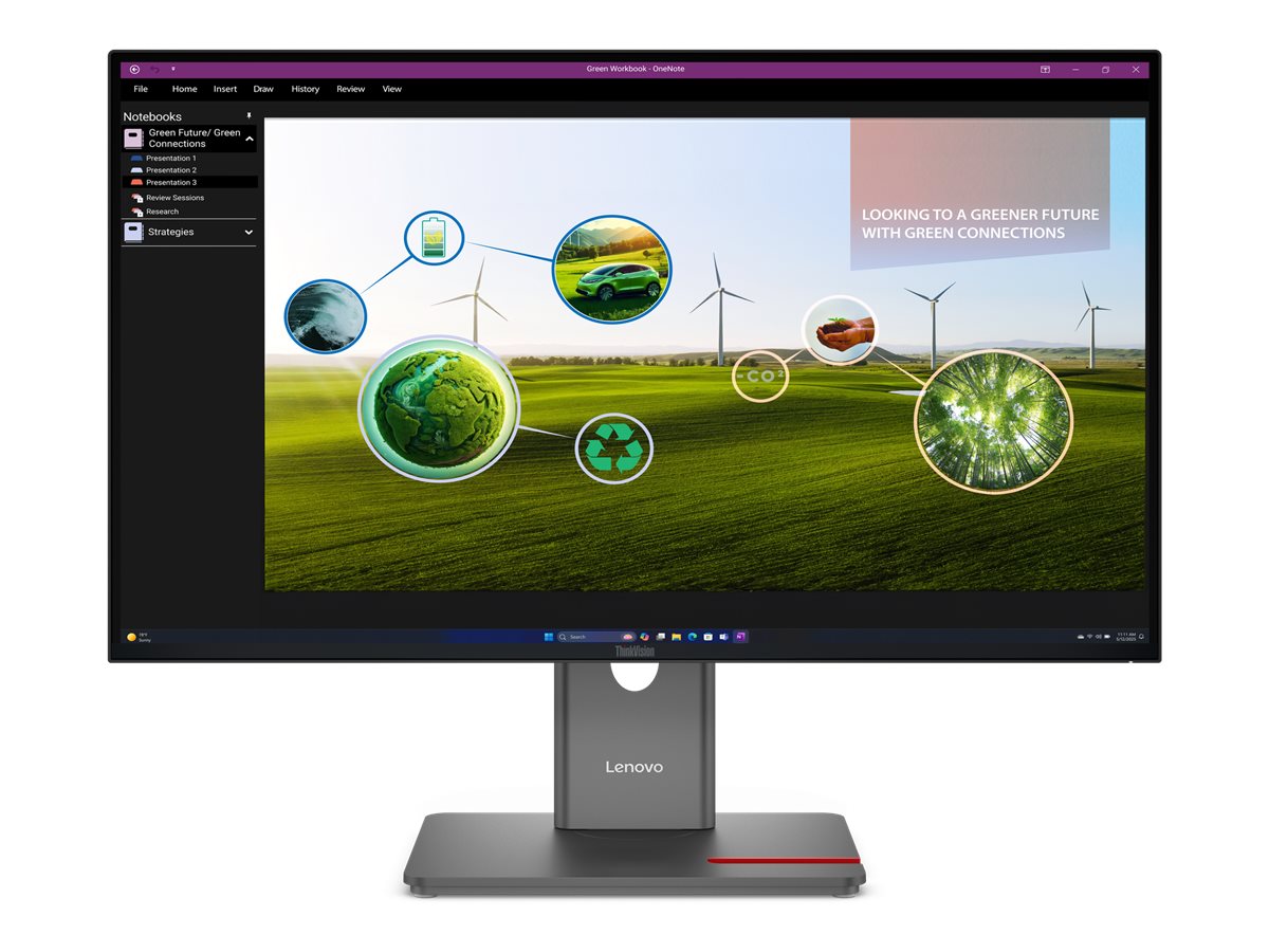 TFT-Monitor Lenovo ThinkVision P27Q-40 68,6cm (27-Zoll) QHD