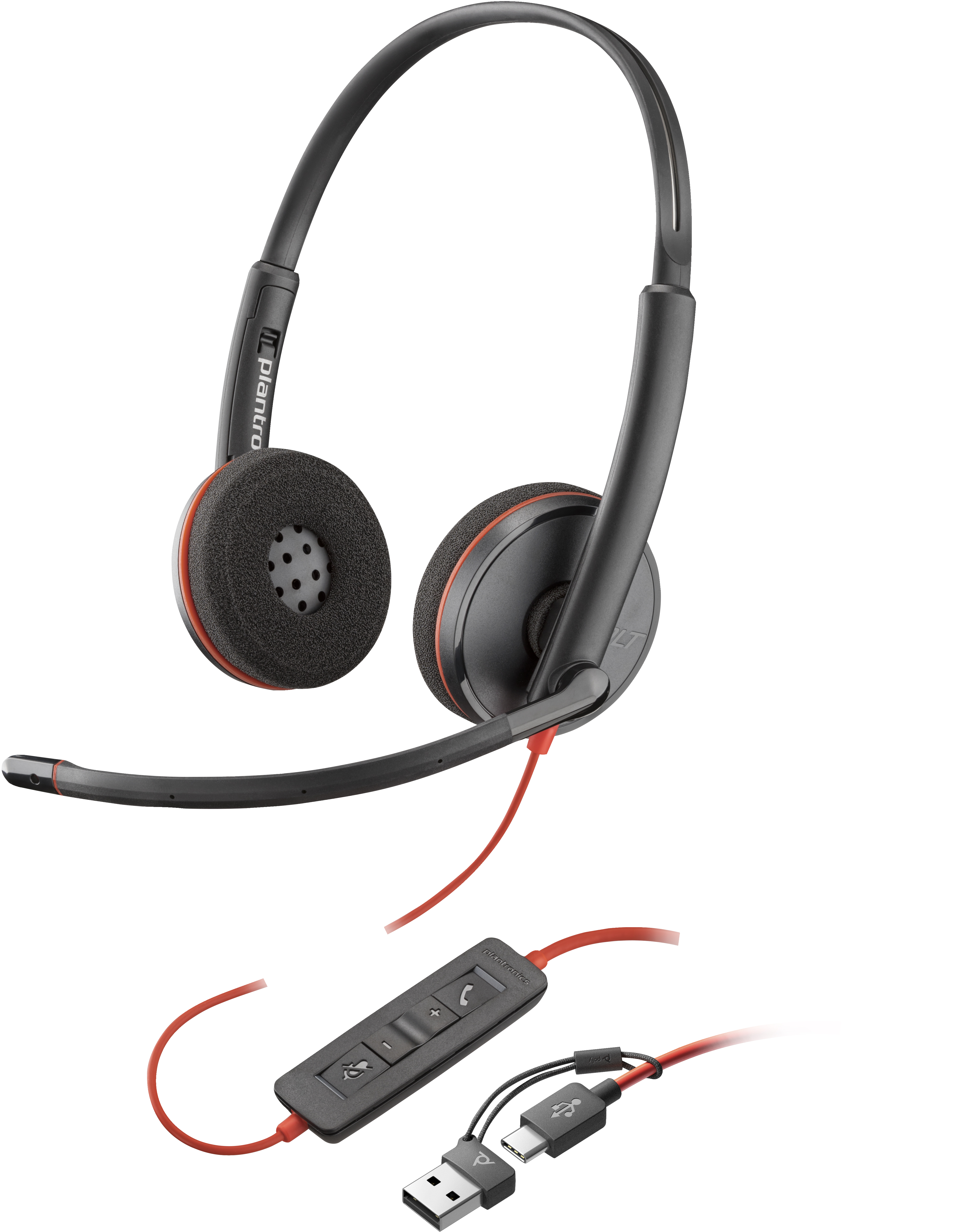 Headset Poly Plantronics C3220 USB-A Stereo