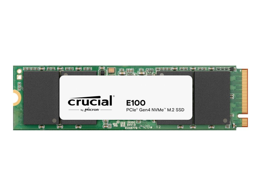 SSD Crucial E100 2280 M.2 PCIe4.0 x4 NVMe QLC 480GB SSD Crucial E100 2280 M.2 PCIe4.0 x4 NVMe QLC 480GB