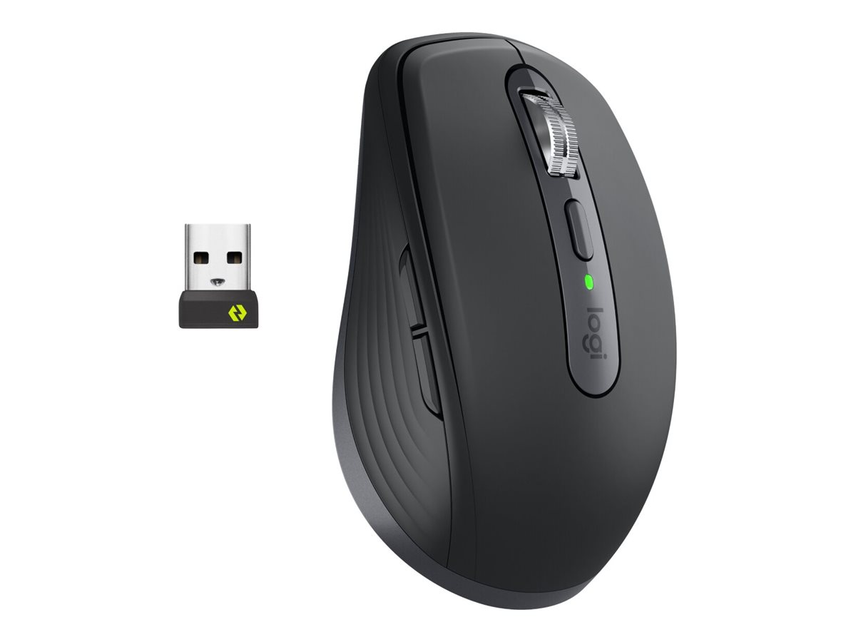 Maus Logitech MX Anywhere 3S USB/Bluetooth schwarz/grau