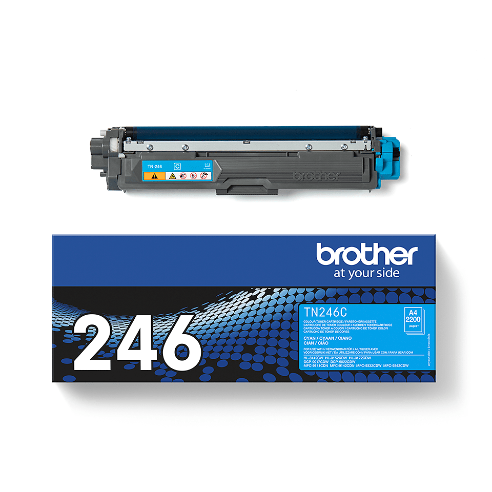 Toner Brother TN-246C cyan (2.200 Seiten n.ISO/IEC 19798)