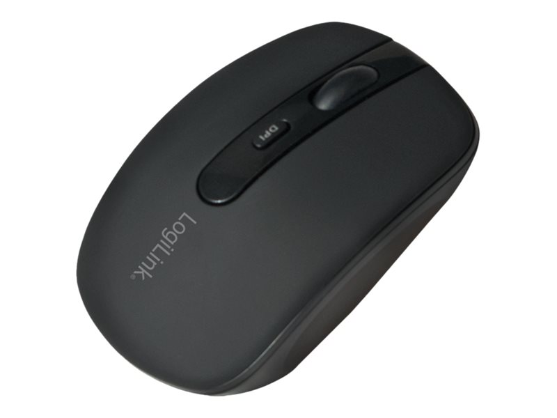 Maus LogiLink Bluetooth Optical schwarz