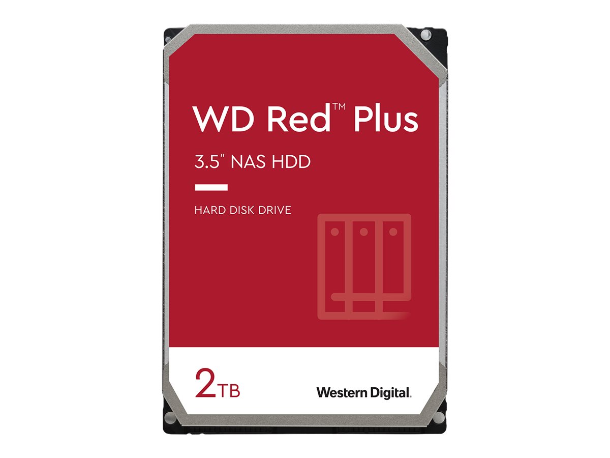 Festplatte WD Red Plus 3,5-Zoll SATA 2TB Festplatte WD Red Plus 3,5-Zoll SATA 2TB