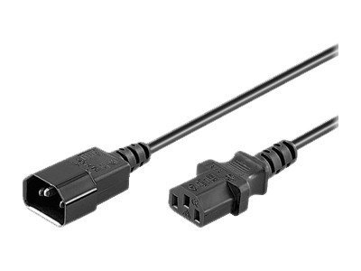 Netzkabel Goobay Kaltgeräte 3-pol. m/f 1,5m