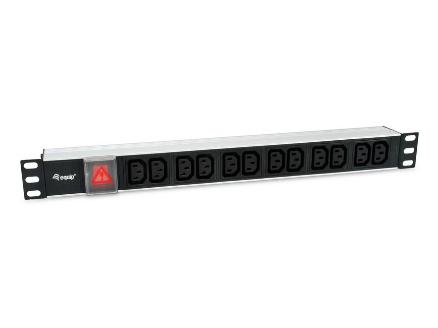 PDU-Steckdosenleiste Equip 19-Zoll 12xC13 Kaltgerätebuchs