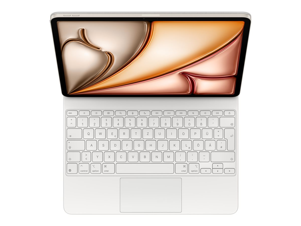 Tastatur Apple Magic Keyboard für 13" iPad Air (M3+M4), weiß