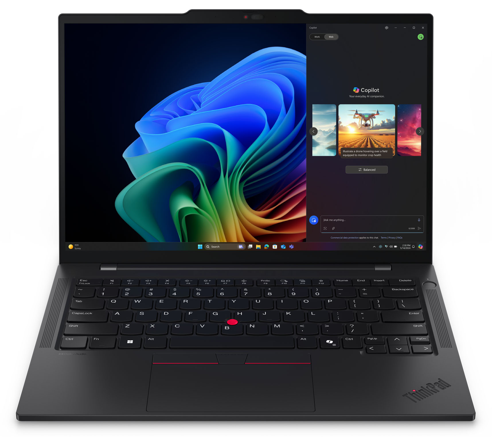 Notebook Lenovo ThinkPad T14s G6 AMD Ryzen AI 7 PRO 360