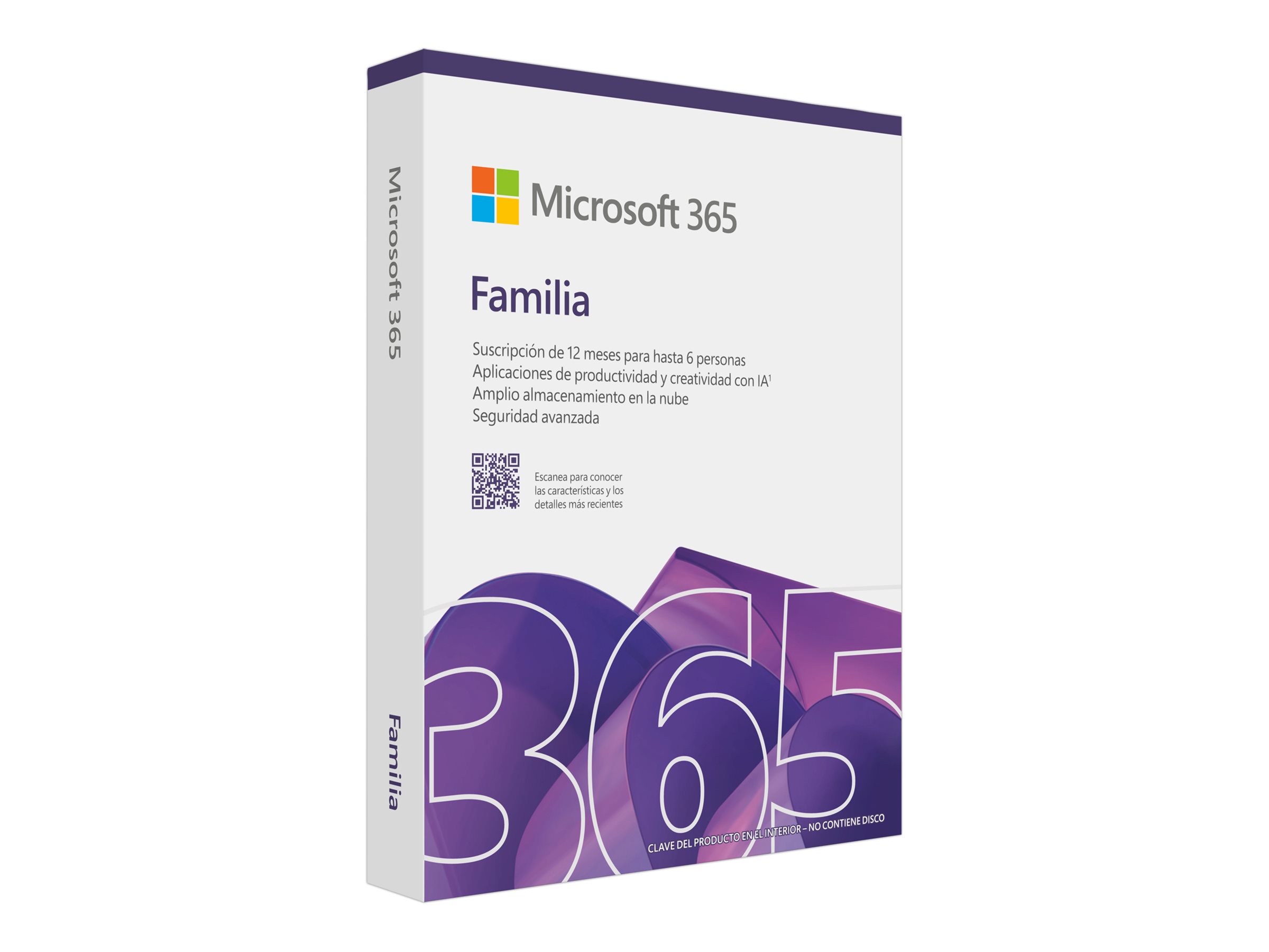 Software Microsoft 365 Family Abonnement-Lizenz 1 Jahr, ESD