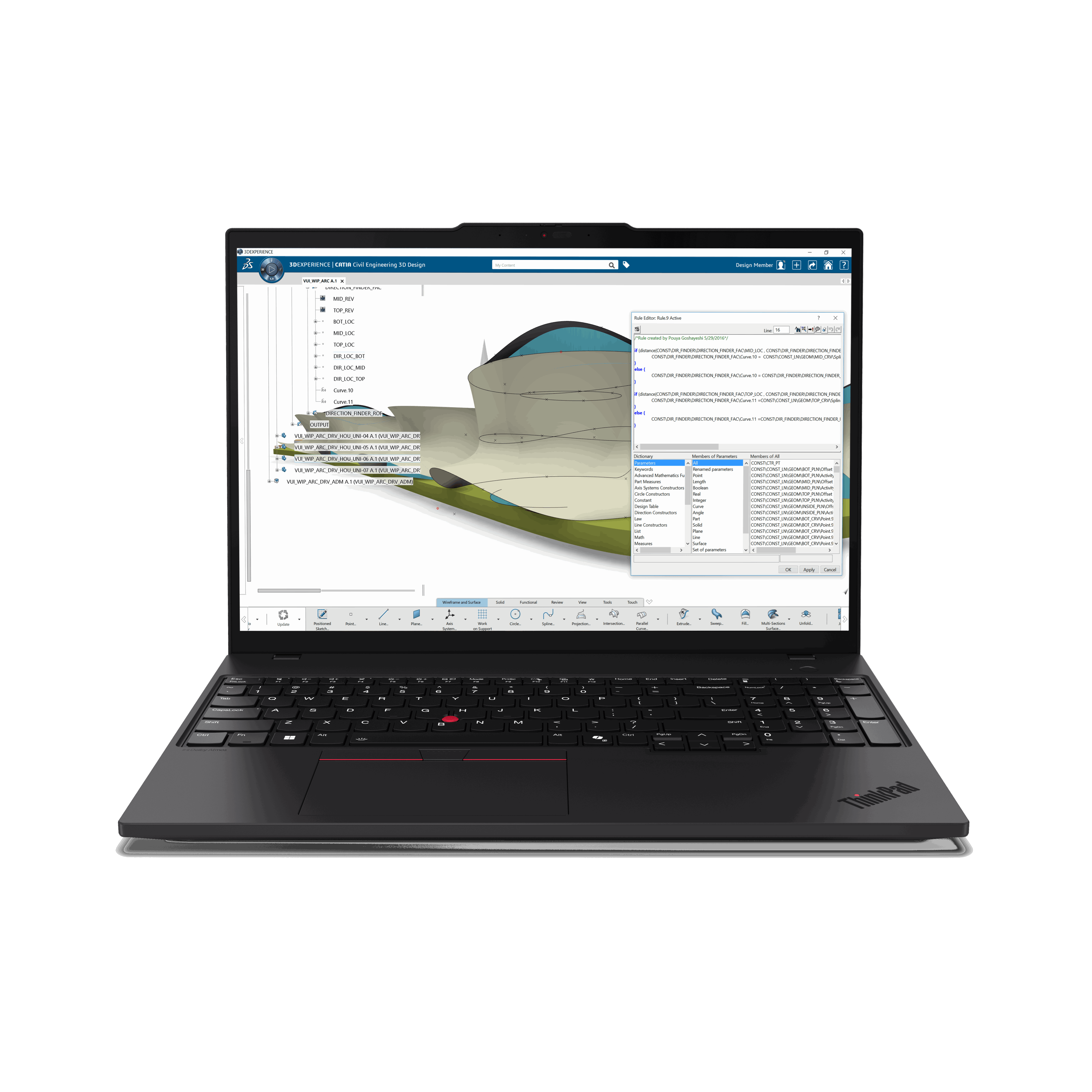 CAMPUS-Book Lenovo ThinkPad P16s G4 Ryzen AI 9 HX PRO 370