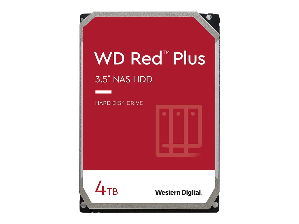 Festplatte WD Red Plus 3,5-Zoll SATA 4TB Festplatte WD Red Plus 3,5-Zoll SATA 4TB