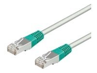 Patchkabel Goobay Cat6 S/FTP 5,0m gedreht grau crossover