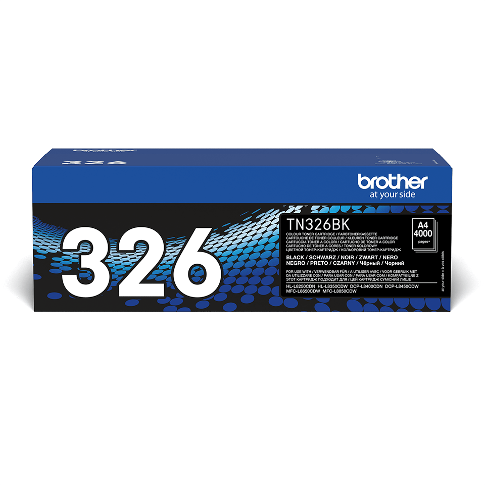 Toner Brother TN-326BK schwarz (4.000 Seiten n.ISO/IEC 19752)