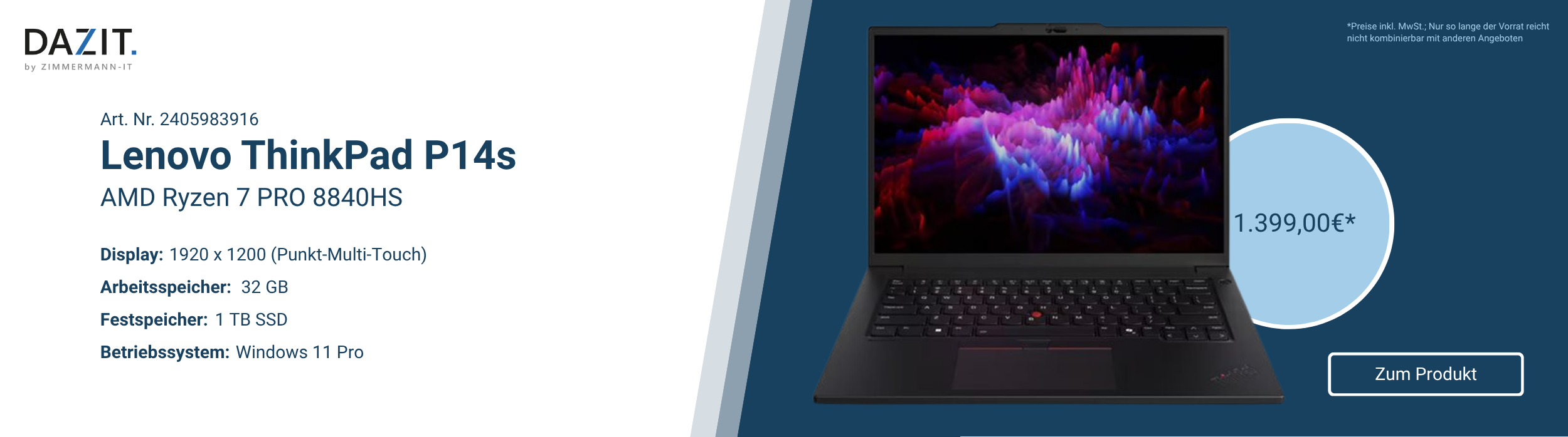 Lenovo ThinkPad P14s G5 AMD