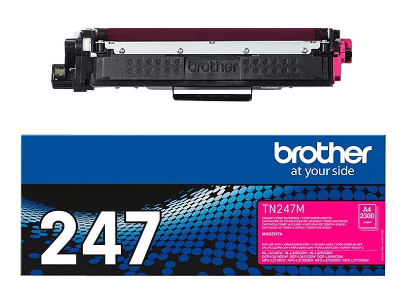 Toner Brother TN-247M magenta (2.300 Seiten n.ISO/IEC 19798)