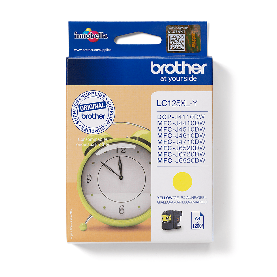 Tinte Brother LC-125XL-Y gelb