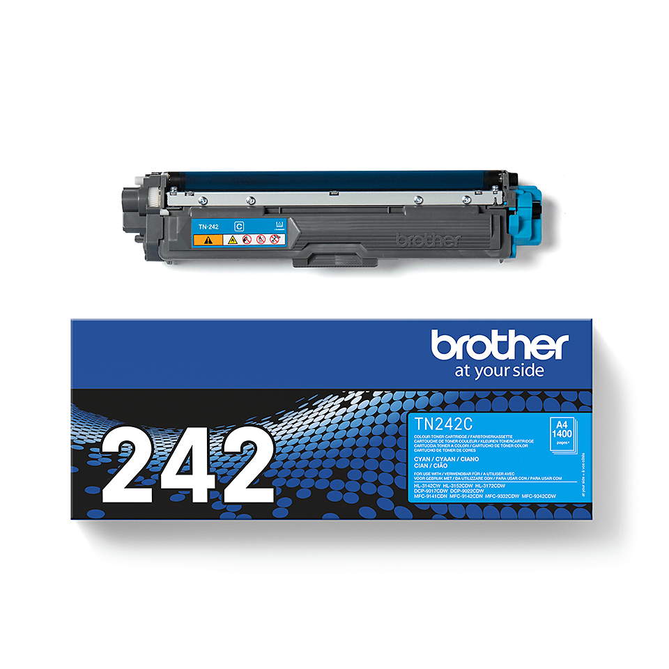 Toner Brother TN-242C cyan (1.400 Seiten n.ISO/IEC 19798)