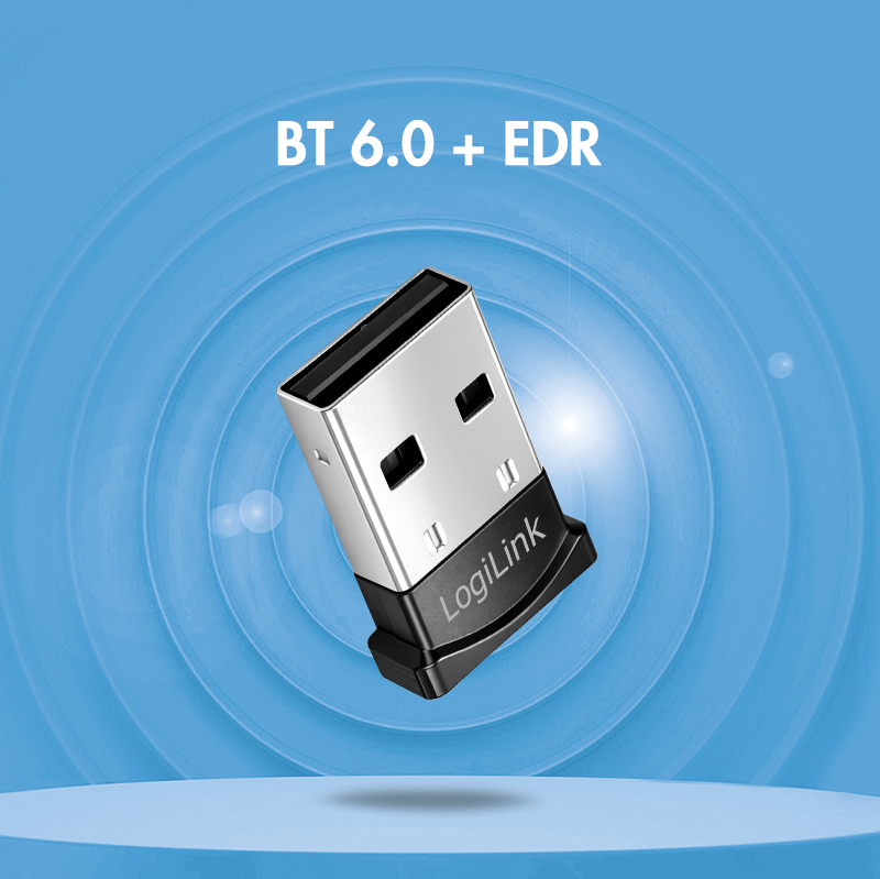 Bluetooth-Adapter LogiLink BT6.0 EDR BLE USB
