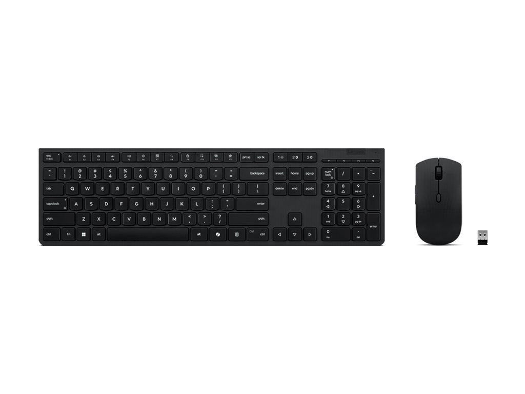 Tastaturset LenovoProfessional Wireless Rechargeable