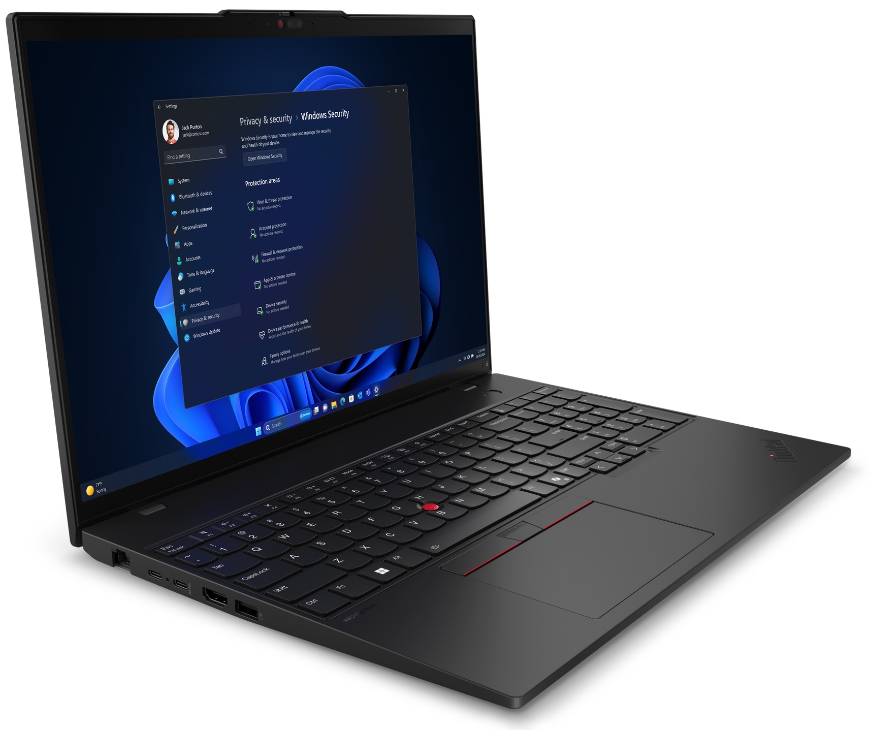 Notebook Lenovo ThinkPad L16 AMD Ryzen 7 PRO 7735U 2,70GHz