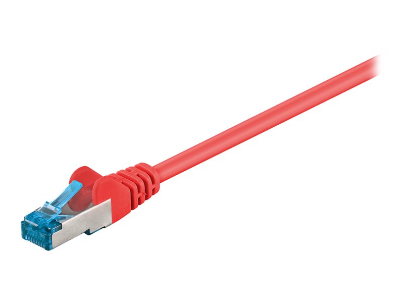 Patchkabel Goobay Cat6A S/FTP 15m rot halogenfrei 500MHz