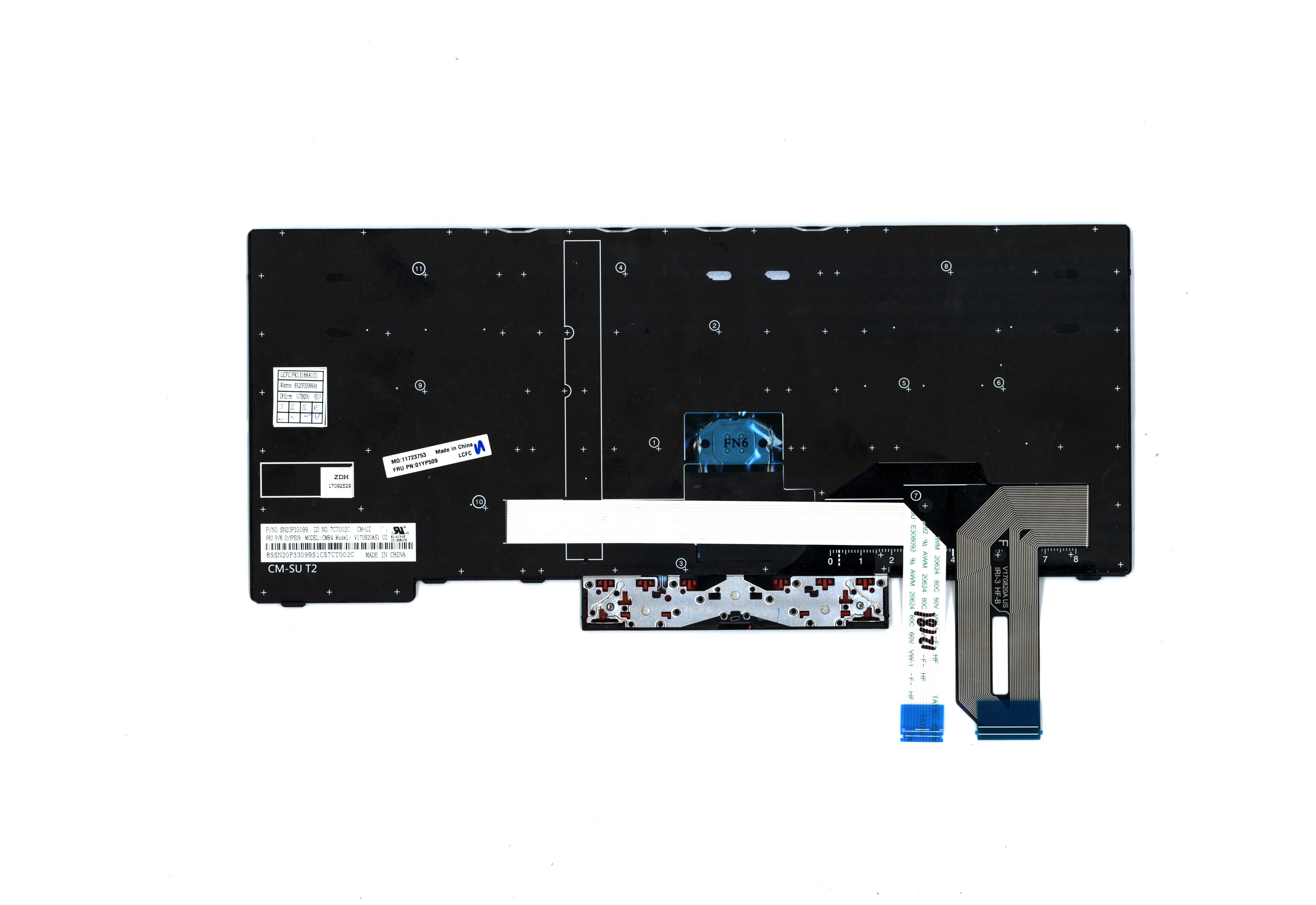Ersatzteil Lenovo Tastatur u.a. für E480/L380 refurb. A