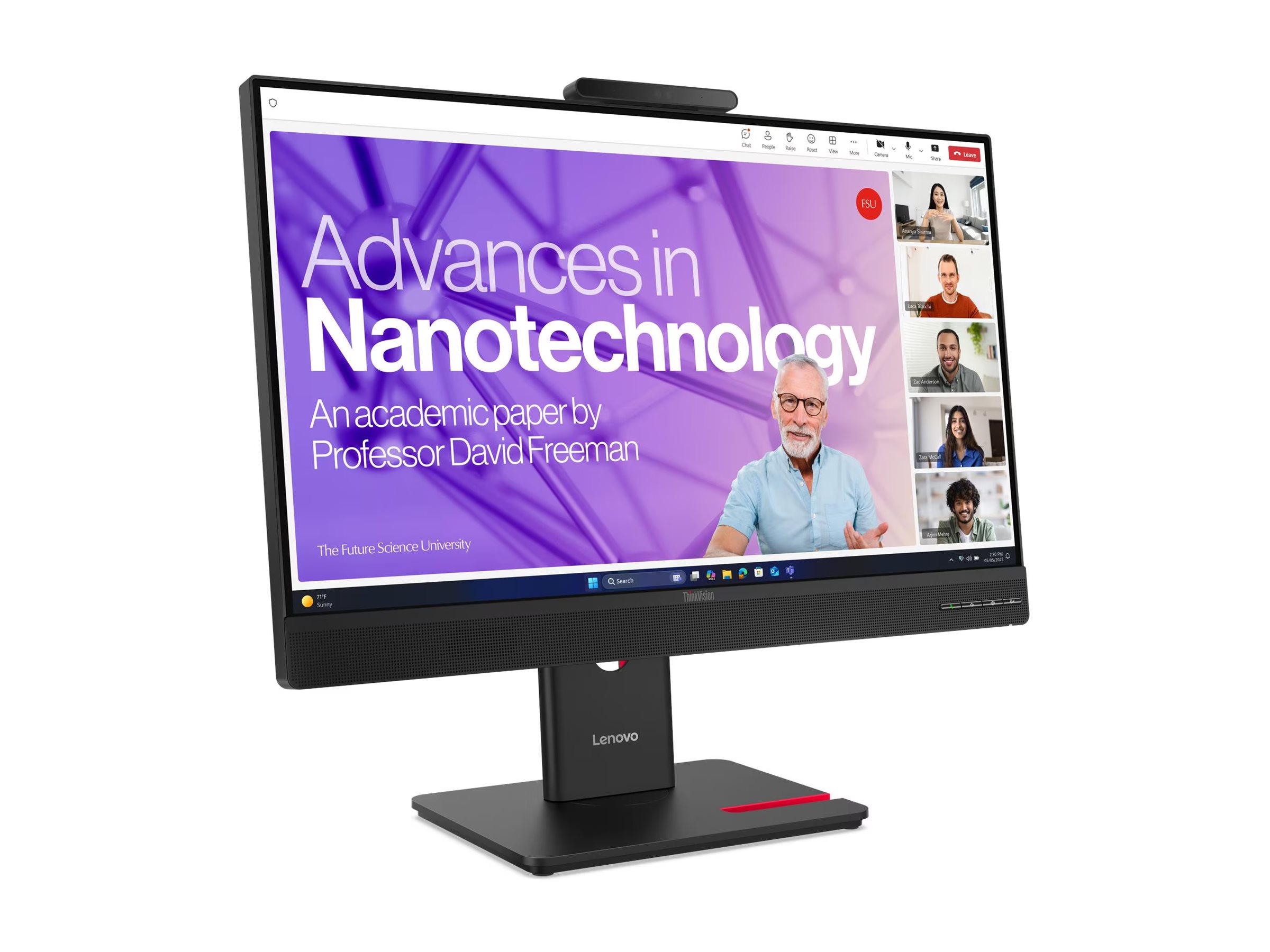 TFT-Monitor Lenovo ThinkVision T24-4v 60,45cm (23,8-Zoll) FHD