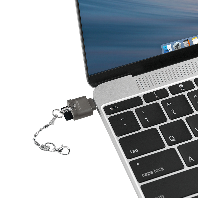 Kartenleser LogiLink USB-Stick USB2.0 Type-C microSDHC/XC