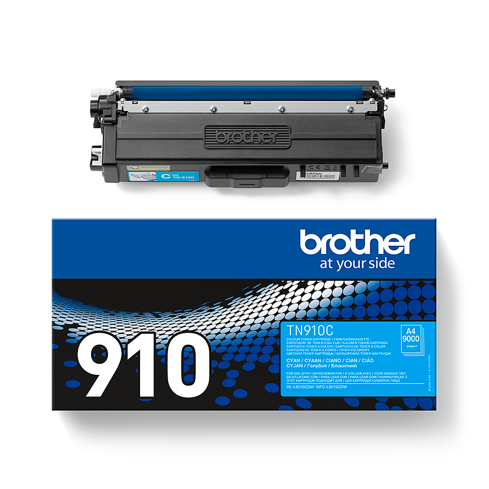 Toner Brother TN-910C cyan (9.000 Seiten n.ISO/IEC 19798)