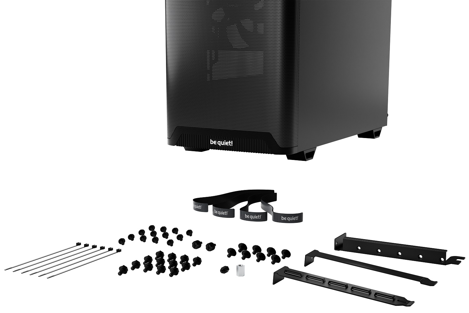 Gehäuse BeQuiet PureBase 501 AirFlow Miditower ATX schwarz