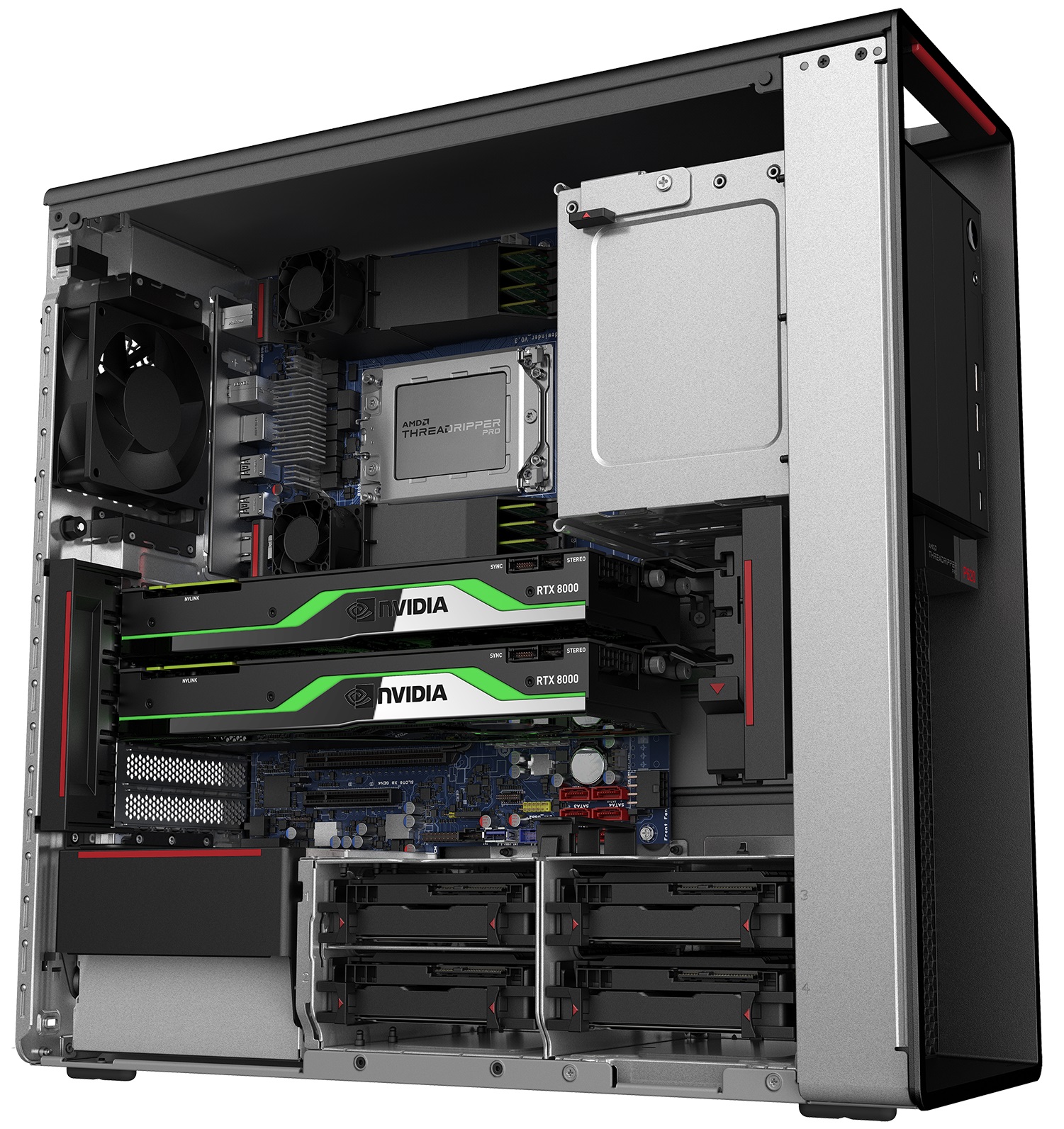 PC-System Lenovo ThinkStation P620 AMD PRO 5955WX 4,00GHz