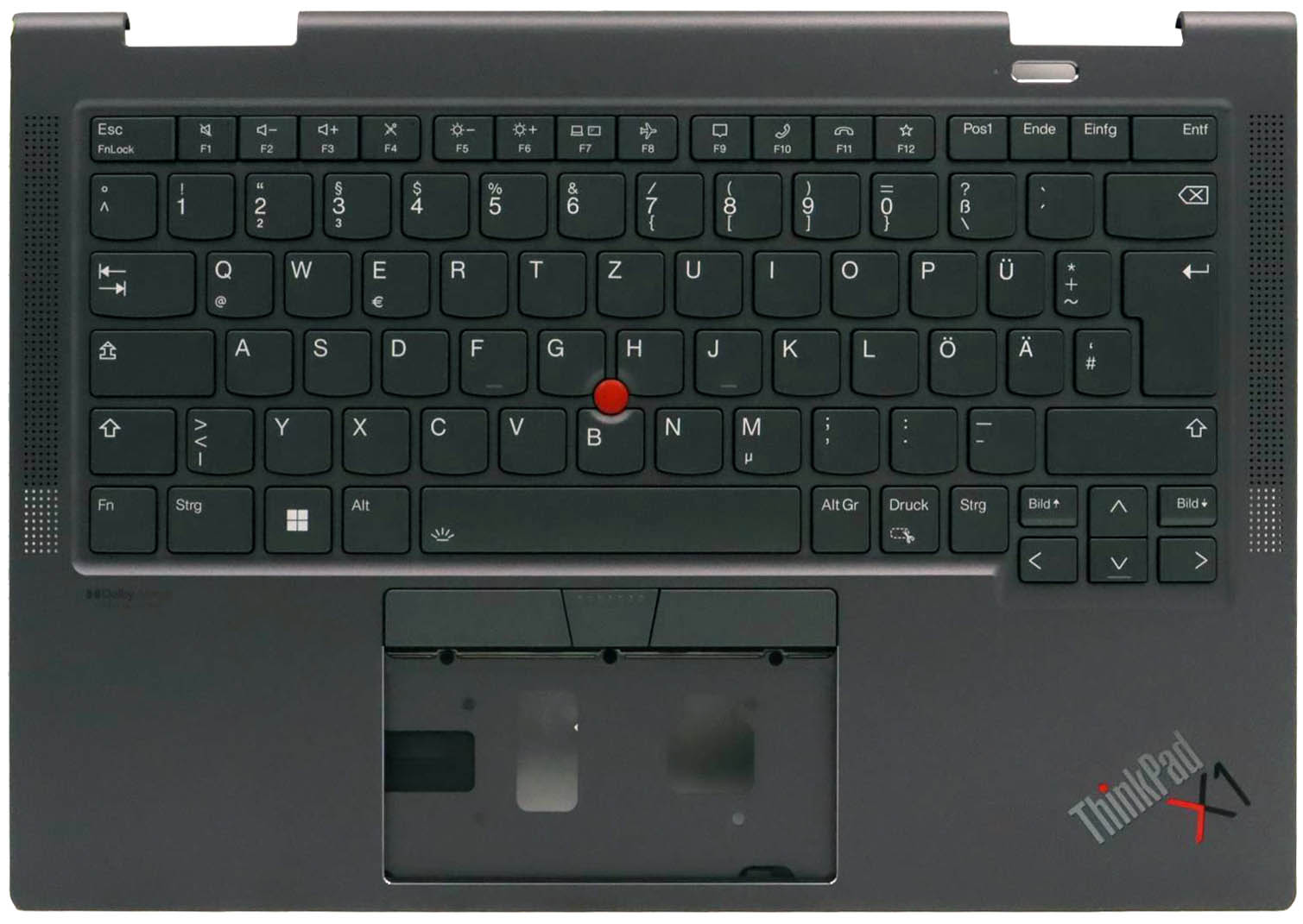 Ersatzteil Lenovo Tastatur für X1 YOGA 7th Gen, Deutsch