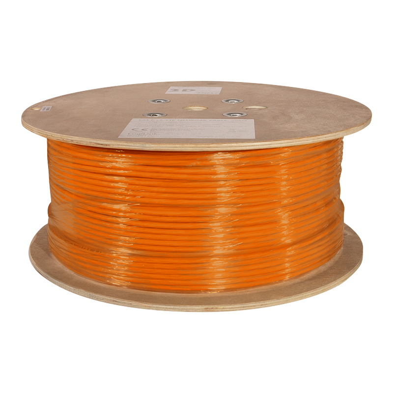 Verlegekabel LogiLink Cat7A S/FTP 1000MHz 500m-Trommel