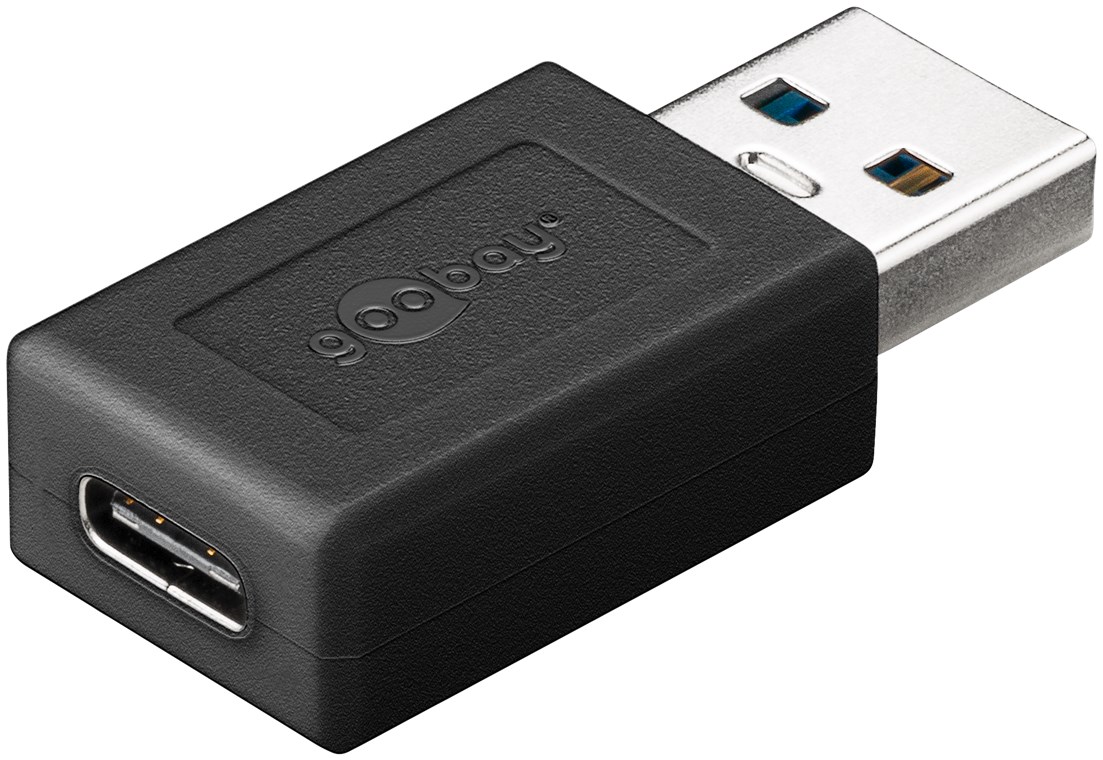 USB-Adapter Goobay USB3.2 Gen1 Type-C-f/A-m