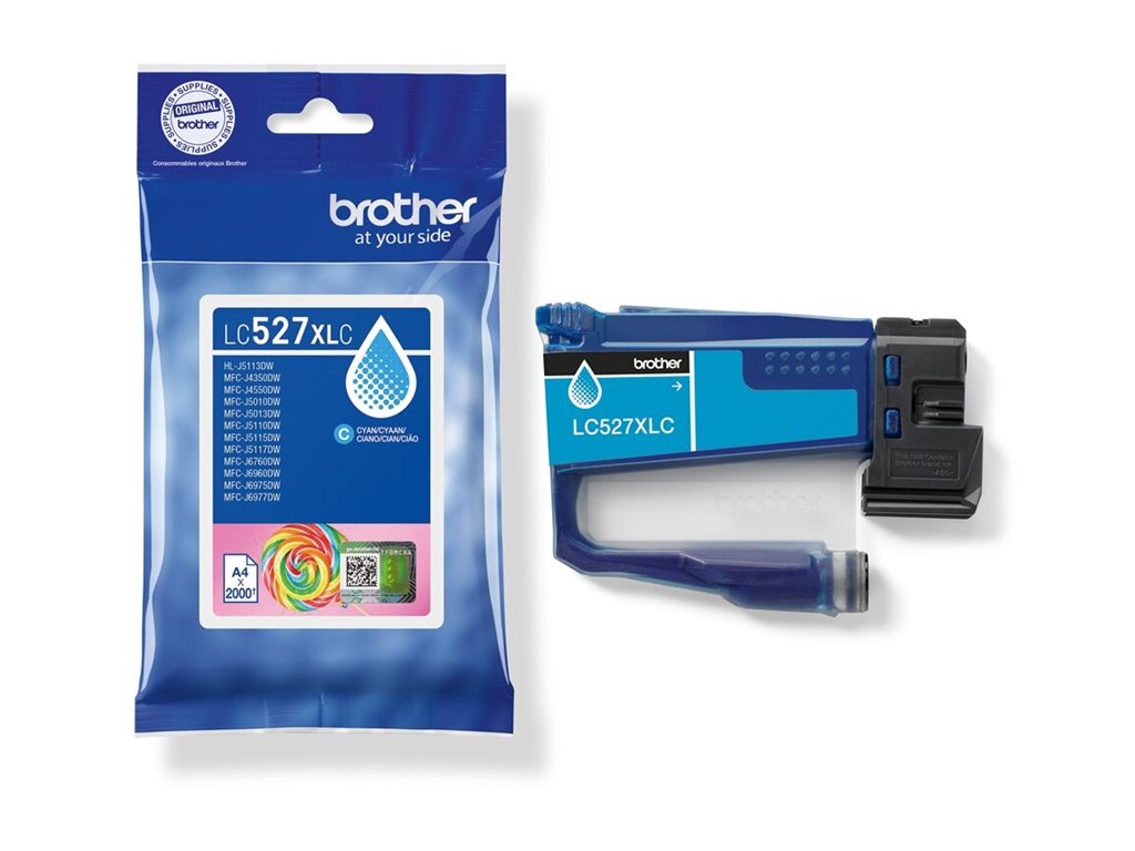 Tinte Brother LC-527XL-C cyan