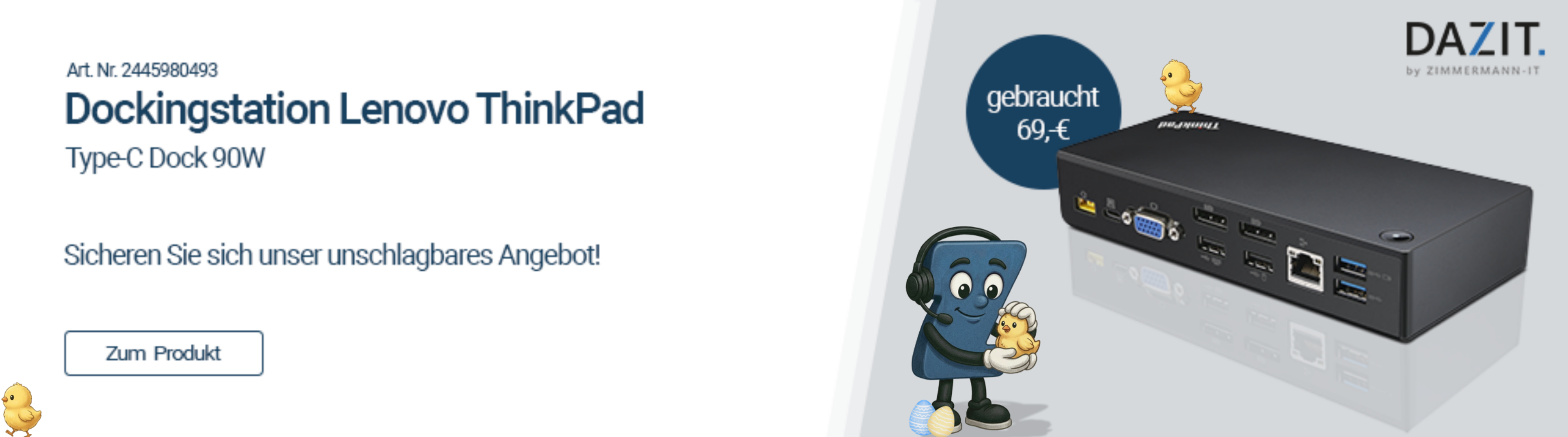 Dockingstation Refurb OsterBanner