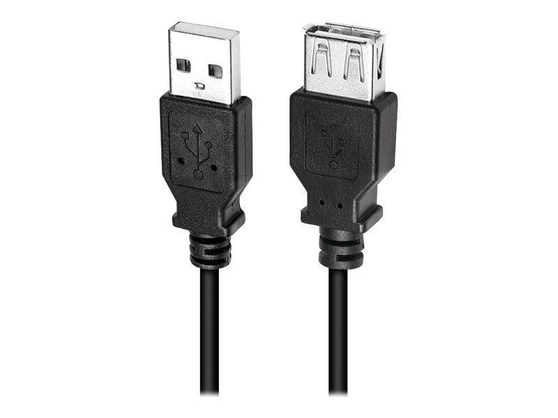 USB-Kabel LogiLink Verlängerun USB2.0 A-m/f 2,0m schwarz USB-Kabel LogiLink Verlängerun USB2.0 A-m/f 2,0m schwarz