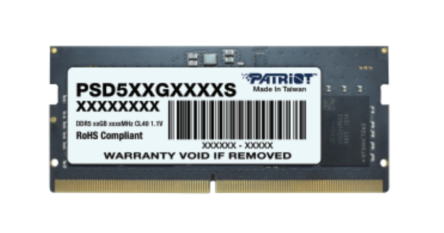 Speicher Patriot 32GB SO-DIMM DDR5-5600 (PC5-44800U) CL46